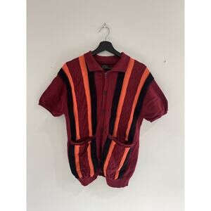 Beam's Plus — Short sleeve striped knit
